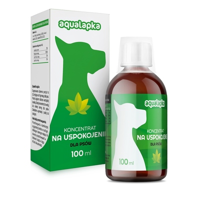Koncentrat na uspokojenie dla psów AQUALAPKA - 100 ml CBD