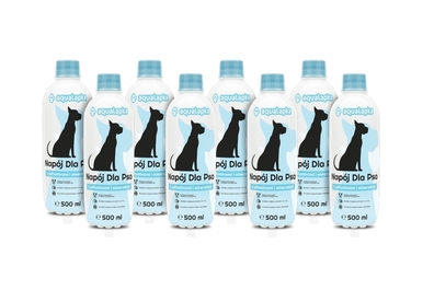 Dla Psa z witaminami i minerałami NAPÓJ AQUALAPKA (8×500 ml)