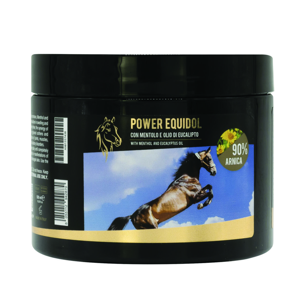 Linea 101 POWER EQUIDOL — Premium Muscle Care dla Koni | Professional Recovery & Comfort | Horse Performance Care
