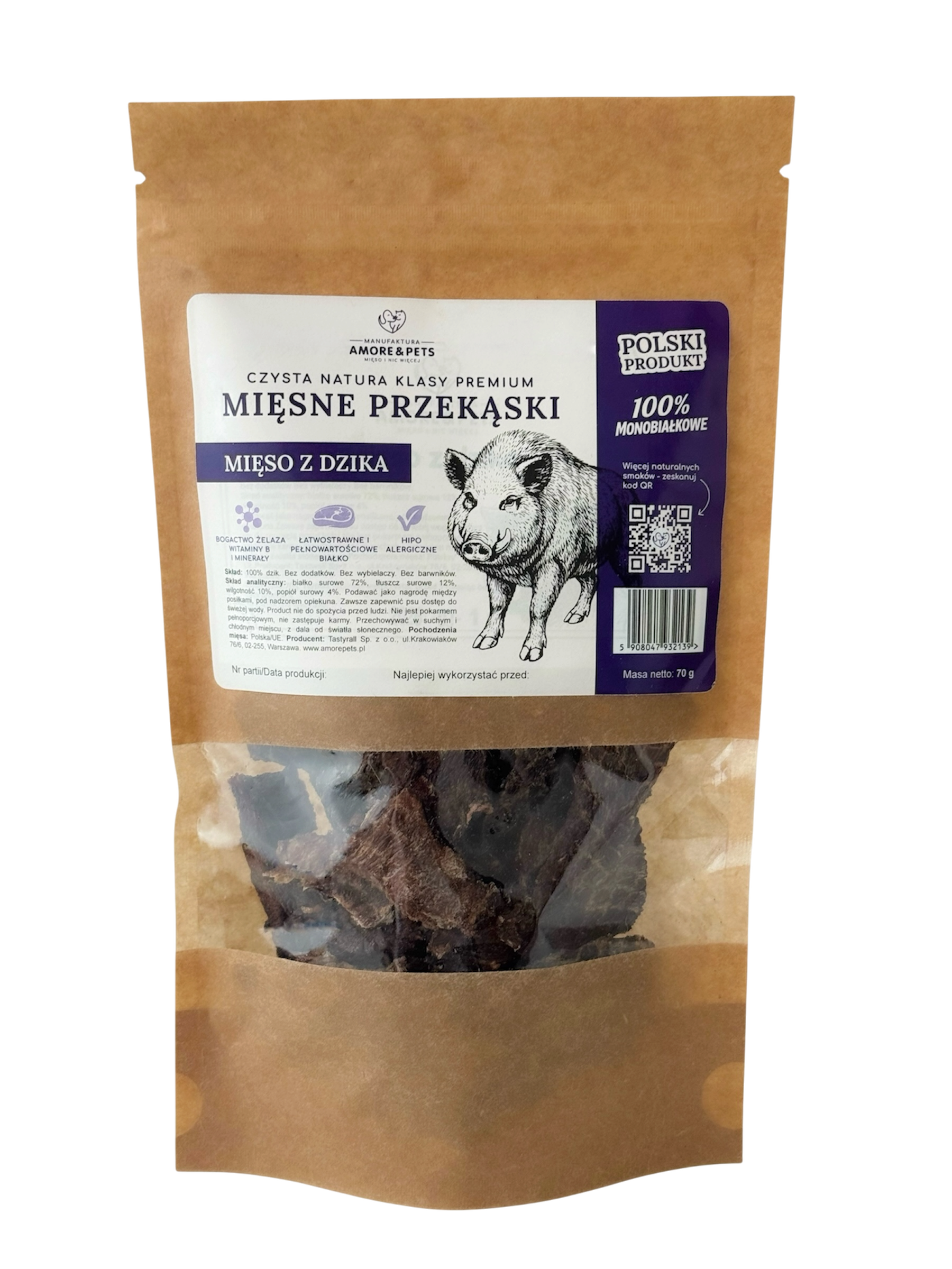 🐶 BOX „DZIKA RADOŚĆ” — Naturalny Zestaw Przysmaków Premium dla Psa (10)